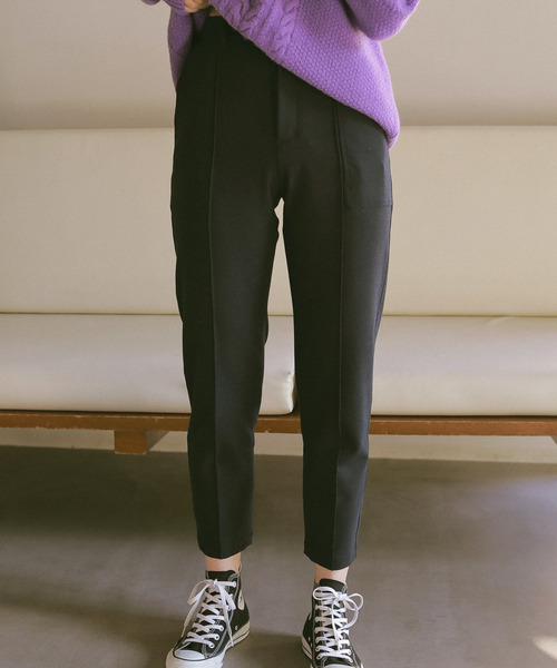 ReNorm（リノーム）の「センタープレスベイカーパンツ（その他パンツ・レディース・ネイビー/キャメル・フリー）」の15枚目の写真