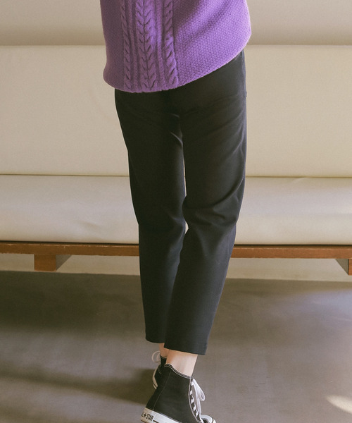 ReNorm（リノーム）の「センタープレスベイカーパンツ（その他パンツ・レディース・ネイビー/キャメル・フリー）」の16枚目の写真