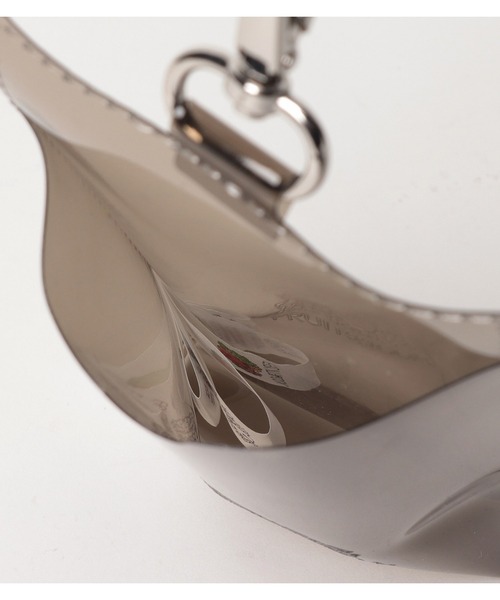 FRUIT OF THE LOOM（フルーツオブザルーム）の「FRUIT OF THE LOOM　PVC COLOR ショルダーストラップマルチポーチ（ショルダーバッグ・レディース・パープル/ブラウン/ピンク/イエロー/グリーン・FREE）」の11枚目の写真