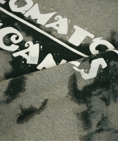 Johnbull Private labo（ジョンブルプライベートラボ）の「【rebear Vintage】ランダムブリーチクルースウェット（スウェット・メンズ・グリーン・FREE）」の12枚目の写真