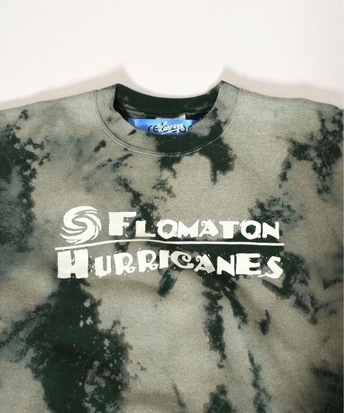 Johnbull Private labo（ジョンブルプライベートラボ）の「【rebear Vintage】ランダムブリーチクルースウェット（スウェット・メンズ・グリーン・FREE）」の10枚目の写真