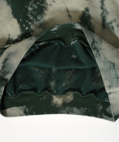 Johnbull Private labo（ジョンブルプライベートラボ）の「【rebear Vintage】ランダムブリーチクルースウェット（スウェット・メンズ・グリーン・FREE）」の9枚目の写真