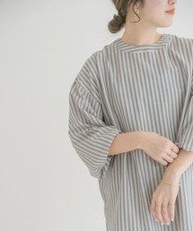 ITEMS URBANRESEARCH | ハイショクストライプ2WAYシャツ(シャツ/ブラウス)
