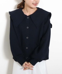 archives | ドットボタンセーラーカラーカーディガン(カーディガン/ボレロ)