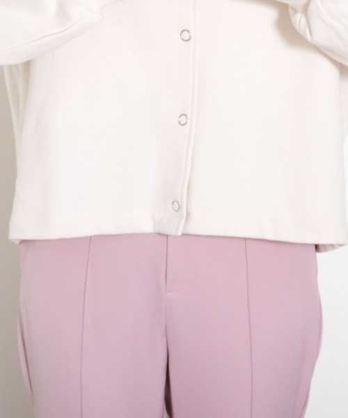 archives(アルシーヴ)の「ドットボタンセーラーカラーカーディガン(カーディガン/ボレロ・レディース・ベージュ/ネイビー/アイボリー・MEDIUM)」の21枚目の写真