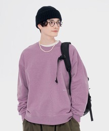 MUHET（ミュエータ）の「裏毛シンプルロゴ刺繍スウェット（スウェット・メンズ）」