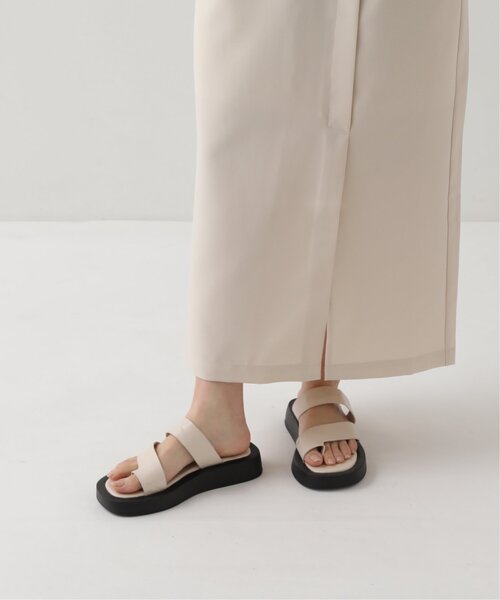 RAY CASSIN（レイカズン）の「スリットナロースカート（スカート・レディース・ブラック/キナリ/ブルー・FREE）」の22枚目の写真