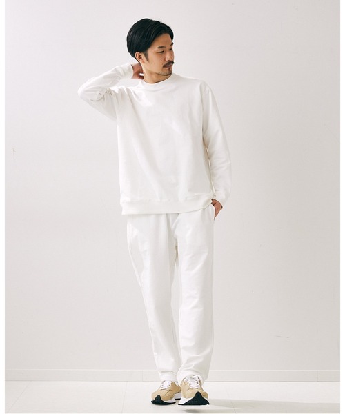 417 EDIFICE（フォーワンセブンエディフィス）の「【CAPSULE-T】Essential スウェットパンツ（スウェットパンツ・メンズ・グレー/ブラック/ホワイト・MEDIUM/LARGE/SMALL）」の16枚目の写真