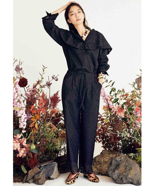 MEDE19F(メデジュウキュウ)の「MEDE19F カットワークブラウス(シャツ/ブラウス・レディース・ホワイト/ブラック・MEDIUM/LARGE/X-LARGE/XX-LARGE)」の7枚目の写真