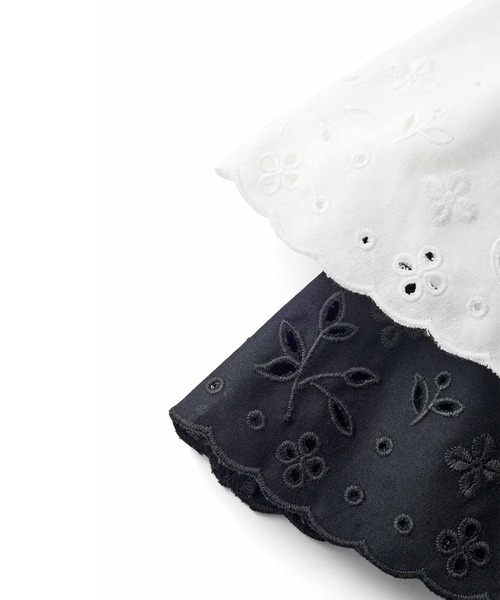 MEDE19F(メデジュウキュウ)の「MEDE19F カットワークブラウス(シャツ/ブラウス・レディース・ホワイト/ブラック・MEDIUM/LARGE/X-LARGE/XX-LARGE)」の8枚目の写真