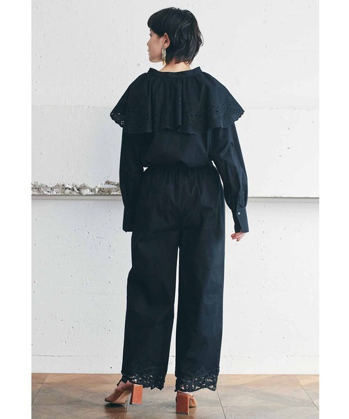 MEDE19F(メデジュウキュウ)の「MEDE19F カットワークブラウス(シャツ/ブラウス・レディース・ホワイト/ブラック・MEDIUM/LARGE/X-LARGE/XX-LARGE)」の14枚目の写真