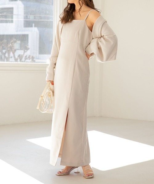 Heather（ヘザー）の「クリアヒールサンダル2  270627（サンダル・レディース・シルバー/アイボリー・S/M/L）」の3枚目の写真