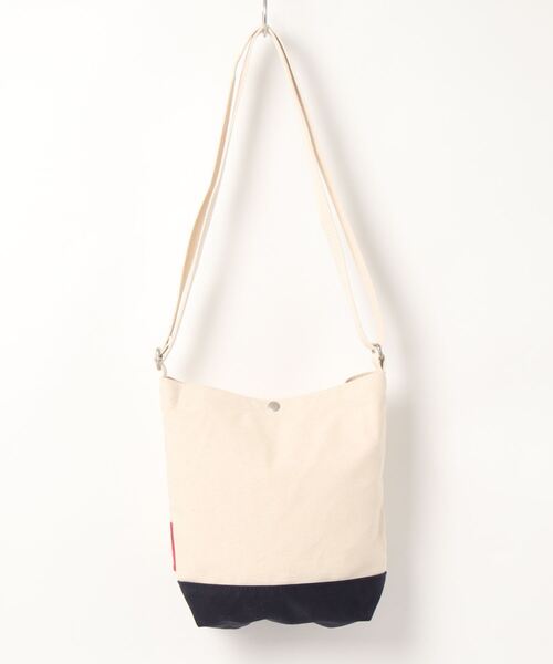 Manhattan Portage(マンハッタンポーテージ)の「North Brother Shoulder Bag Canvas Lite 2022(ショルダーバッグ・メンズ・オレンジ/ネイビー・X-SMALL)」の16枚目の写真