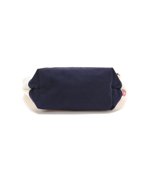 Manhattan Portage(マンハッタンポーテージ)の「North Brother Shoulder Bag Canvas Lite 2022(ショルダーバッグ・メンズ・オレンジ/ネイビー・X-SMALL)」の6枚目の写真