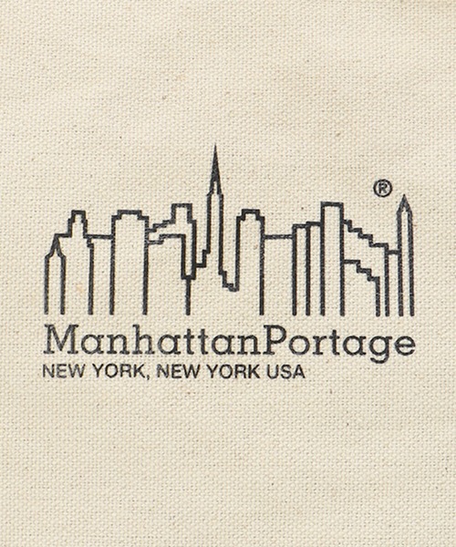 Manhattan Portage(マンハッタンポーテージ)の「North Brother Shoulder Bag Canvas Lite 2022(ショルダーバッグ・メンズ・オレンジ/ネイビー・X-SMALL)」の11枚目の写真