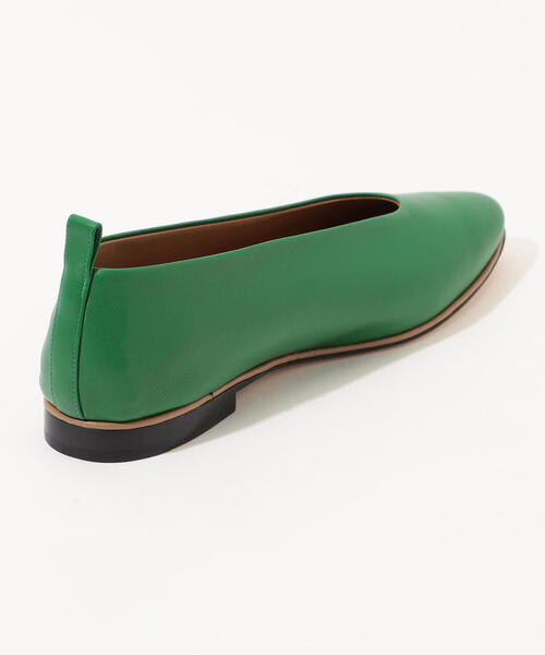 TOMORROWLAND （トゥモローランド）の「TOMORROWLAND アーモンドトゥ フラットシューズ（バレエシューズ・レディース・サックスブルー/グリーン・38/36/37）」の5枚目の写真