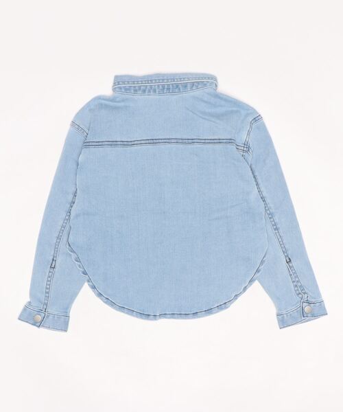 by LOVEiT（バイラビット）の「デニムシャツジャケット（シャツ/ブラウス・キッズ・サックスブルー/ブルー・160cm/150cm/120cm/140cm/130cm）」の15枚目の写真