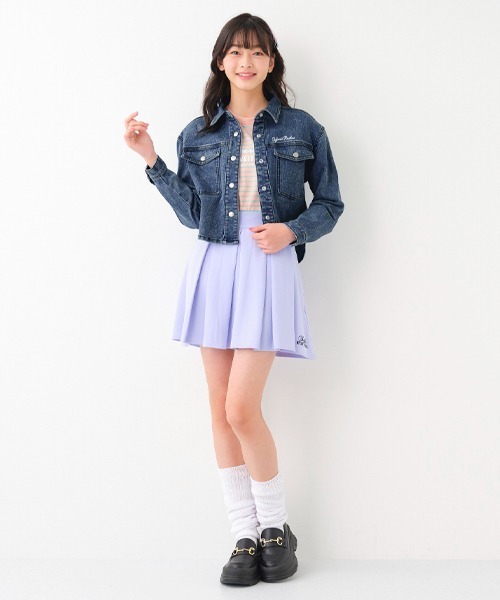 by LOVEiT（バイラビット）の「デニムシャツジャケット（シャツ/ブラウス・キッズ・サックスブルー/ブルー・160cm/150cm/120cm/140cm/130cm）」の11枚目の写真