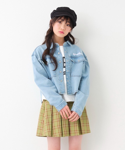 by LOVEiT（バイラビット）の「デニムシャツジャケット（シャツ/ブラウス・キッズ・サックスブルー/ブルー・160cm/150cm/120cm/140cm/130cm）」の14枚目の写真