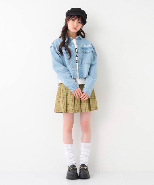 by LOVEiT（バイラビット）の「デニムシャツジャケット（シャツ/ブラウス・キッズ・サックスブルー/ブルー・160cm/150cm/120cm/140cm/130cm）」の12枚目の写真