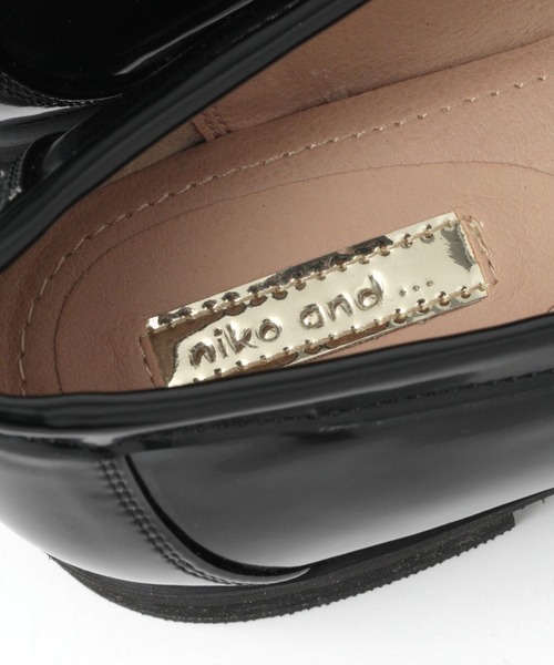 niko and...(ニコアンド)の「オリジナルプレーンローファー(ローファー・レディース・ブラック/その他1・MEDIUM/LARGE)」の9枚目の写真