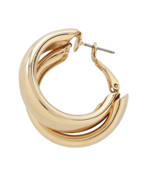 EMODA（エモダ）の「ダブルボリュームピアス（ピアス（両耳用）・レディース・シルバー/ゴールド・FREE）」の6枚目の写真