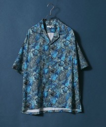 ANPAS（アンパス）の「Total Pattern Print Oversize Open Collar Shirt/総柄プリント オーバーサイズ オープンカラーシャツ（シャツ/ブラウス・メンズ）」