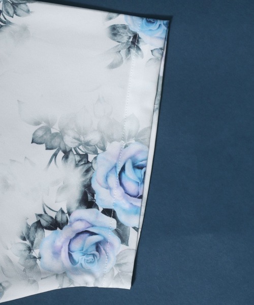 ANPAS（アンパス）の「Total Pattern Print Oversize Open Collar Shirt/総柄プリント オーバーサイズ オープンカラーシャツ（シャツ/ブラウス・メンズ・ホワイト/ブラック/ベージュ/ブルー/マルチ/ブラック系その他・M/L）」の21枚目の写真