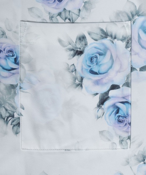 ANPAS（アンパス）の「Total Pattern Print Oversize Open Collar Shirt/総柄プリント オーバーサイズ オープンカラーシャツ（シャツ/ブラウス・メンズ・ホワイト/ブラック/ベージュ/ブルー/マルチ/ブラック系その他・M/L）」の20枚目の写真