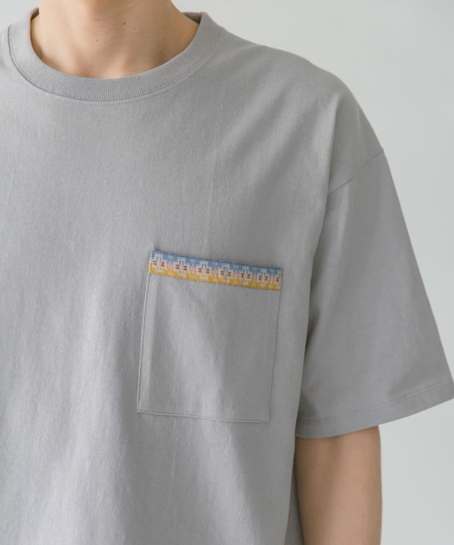 PENDLETON（ペンドルトン）の「『別注』PENDLETON×DOORS　テープポケットTシャツ（Tシャツ/カットソー・メンズ・ライトグレー/ブラック・LARGE/X-LARGE/MEDIUM）」の7枚目の写真