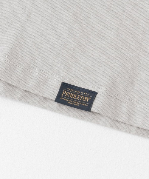 PENDLETON（ペンドルトン）の「『別注』PENDLETON×DOORS　テープポケットTシャツ（Tシャツ/カットソー・メンズ・ライトグレー/ブラック・LARGE/X-LARGE/MEDIUM）」の12枚目の写真