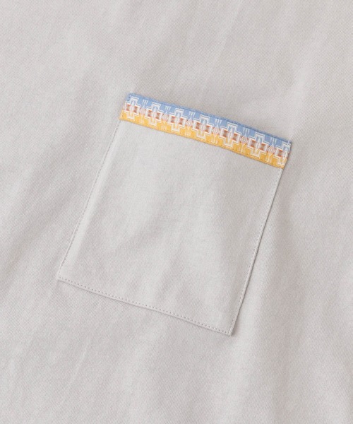 PENDLETON（ペンドルトン）の「『別注』PENDLETON×DOORS　テープポケットTシャツ（Tシャツ/カットソー・メンズ・ライトグレー/ブラック・LARGE/X-LARGE/MEDIUM）」の16枚目の写真