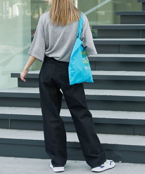 Snap club(スナップクラブ)の「【Snap club】フラワージャガード サマーニット/半袖ニット(ニット/セーター・メンズ・ライトグレー/ブルー/ダークネイビー・M/L)」の10枚目の写真