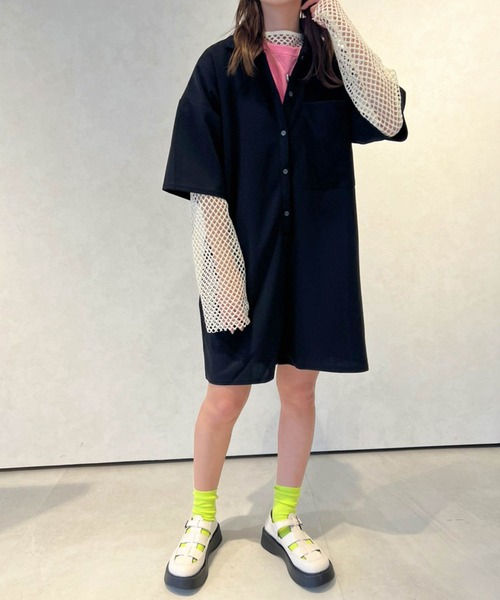 Birthday room（バースデイルーム）の「半袖オールインワン（サロペット/オーバーオール・レディース・ブラック・FREE）」の6枚目の写真