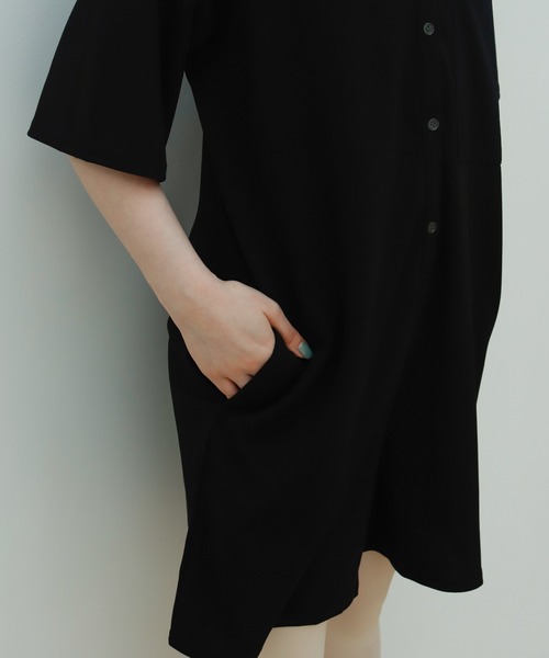 Birthday room（バースデイルーム）の「半袖オールインワン（サロペット/オーバーオール・レディース・ブラック・FREE）」の10枚目の写真