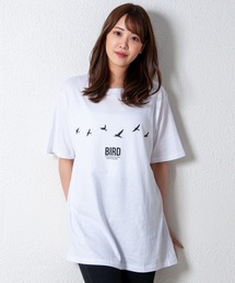 アニマル柄プリントTシャツ