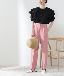 N.（N. Natural Beauty Basic） | 【S Size Line】タックストレートカラーパンツ(その他パンツ)