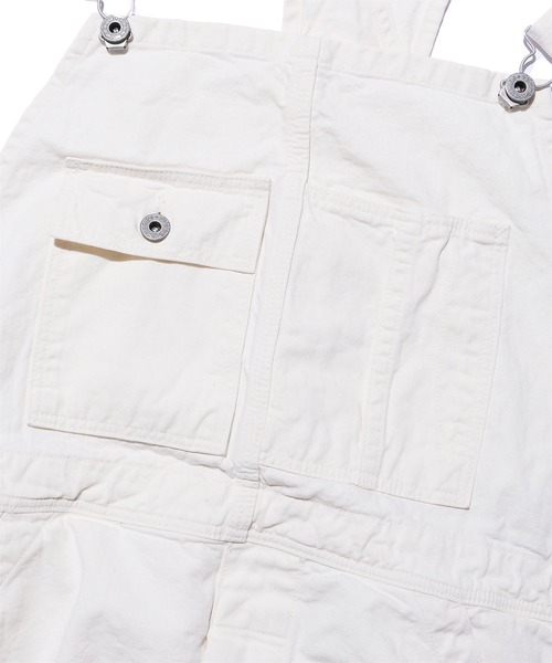 orSlow（オアスロウ）の「orSlow/オアスロウ 30'S OVERALL DENIM オーバーオール デニム（サロペット/オーバーオール・レディース・オフホワイト・2/4/3）」の12枚目の写真