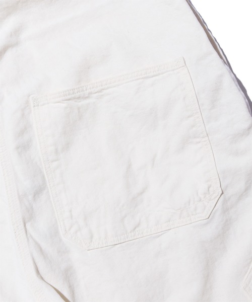 orSlow（オアスロウ）の「orSlow/オアスロウ 30'S OVERALL DENIM オーバーオール デニム（サロペット/オーバーオール・レディース・オフホワイト・2/4/3）」の3枚目の写真