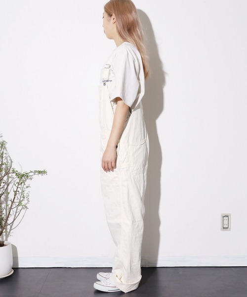 orSlow（オアスロウ）の「orSlow/オアスロウ 30'S OVERALL DENIM オーバーオール デニム（サロペット/オーバーオール・レディース・オフホワイト・2/4/3）」の6枚目の写真