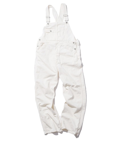 orSlow（オアスロウ）の「orSlow/オアスロウ 30'S OVERALL DENIM オーバーオール デニム（サロペット/オーバーオール・レディース・オフホワイト・2/4/3）」の5枚目の写真