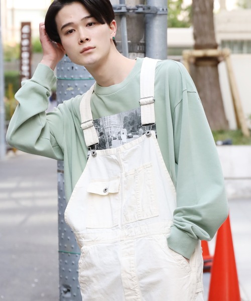 orSlow（オアスロウ）の「orSlow/オアスロウ 30'S OVERALL DENIM オーバーオール デニム（サロペット/オーバーオール・レディース・オフホワイト・2/4/3）」の21枚目の写真