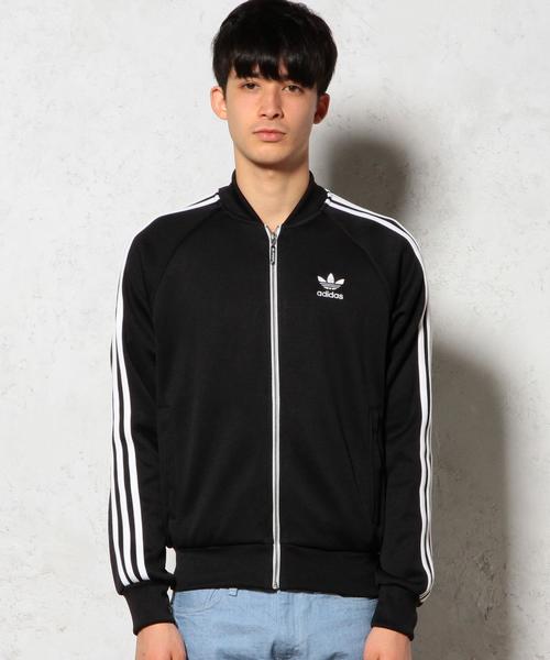 adidas（アディダス）の「★[アディダス] ADIDAS SS TRACK TOP（ブルゾン・メンズ・ブラック・MEDIUM/LARGE/SMALL）」の3枚目の写真