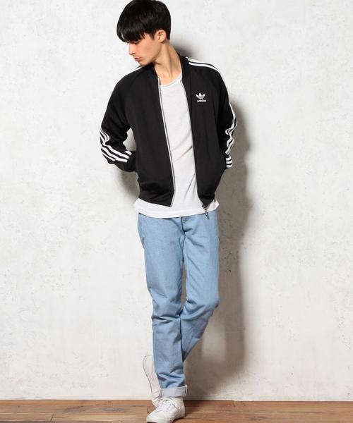 adidas（アディダス）の「★[アディダス] ADIDAS SS TRACK TOP（ブルゾン・メンズ・ブラック・MEDIUM/LARGE/SMALL）」の5枚目の写真