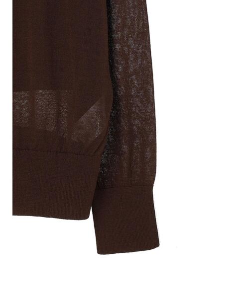 AMERICAN HOLIC(アメリカンホリック)の「SET シアーニットプルオーバー+ニットタンク(ニット/セーター・レディース・ブラウン/ブラック/アイボリー・M/L)」の17枚目の写真