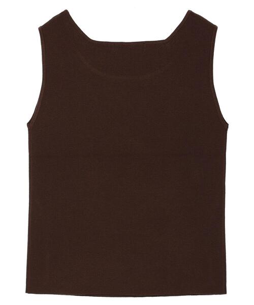 AMERICAN HOLIC(アメリカンホリック)の「SET シアーニットプルオーバー+ニットタンク(ニット/セーター・レディース・ブラウン/ブラック/アイボリー・M/L)」の21枚目の写真