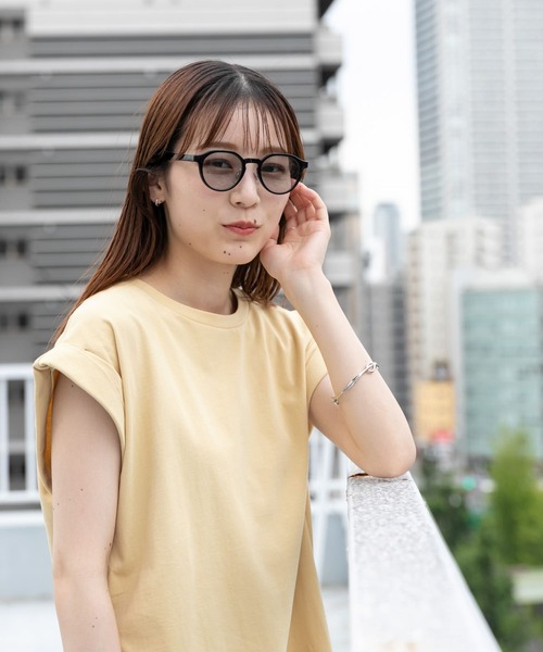 SMELLY（スメリー）の「ボストンシェイプサングラス（サングラス・レディース・ブラウン系その他/ブラック・-）」の3枚目の写真