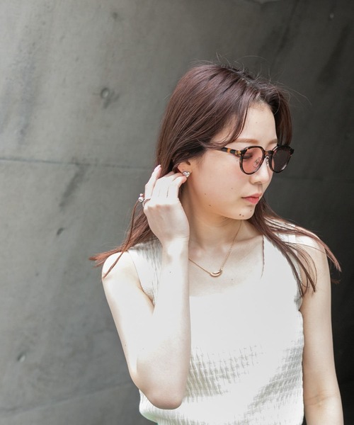 SMELLY（スメリー）の「ボストンシェイプサングラス（サングラス・レディース・ブラウン系その他/ブラック・-）」の7枚目の写真