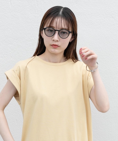 SMELLY（スメリー）の「ボストンシェイプサングラス（サングラス・レディース・ブラウン系その他/ブラック・-）」の8枚目の写真