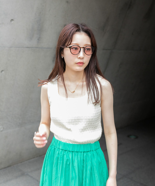 SMELLY（スメリー）の「ボストンシェイプサングラス（サングラス・レディース・ブラウン系その他/ブラック・-）」の11枚目の写真